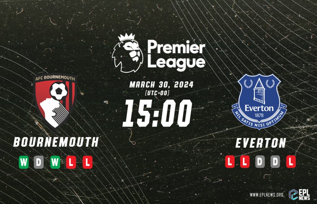 Antevisão do Bournemouth x Everton Premier League