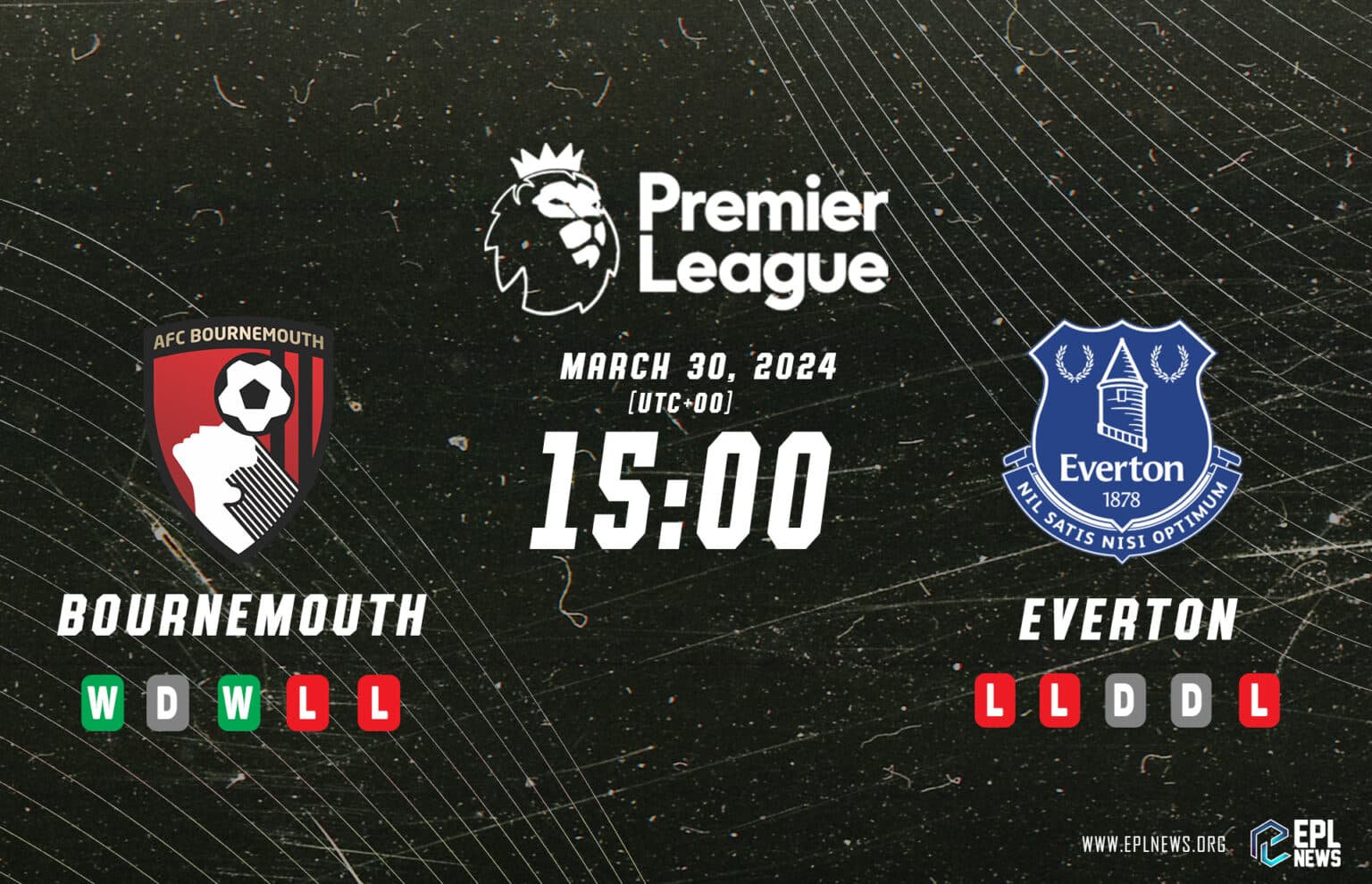 Antevisão do Bournemouth x Everton Premier League