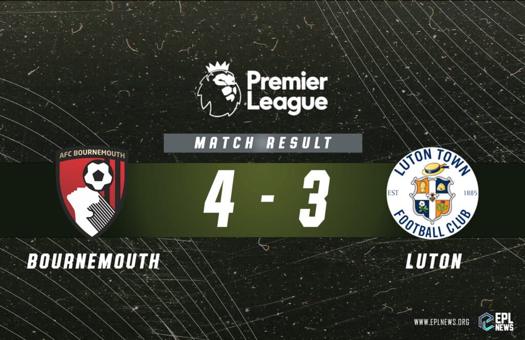 Relatório Bournemouth x Luton
