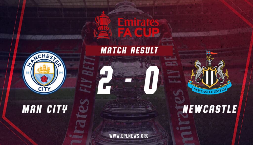 Relatório Manchester City x Newcastle FA Cup