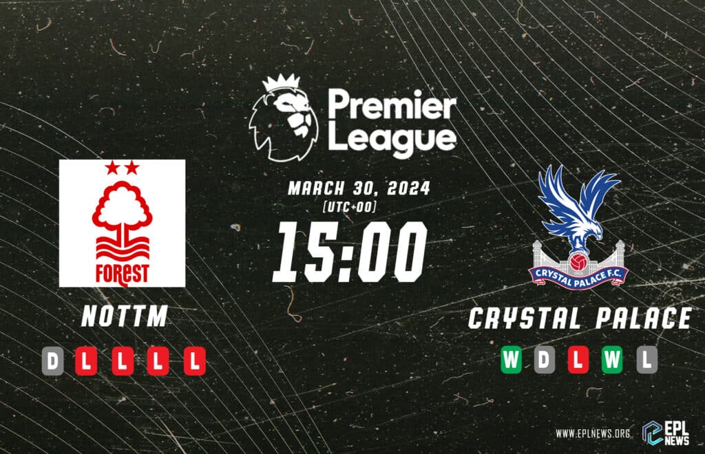 Antevisão do Nottingham Forest vs Crystal Palace