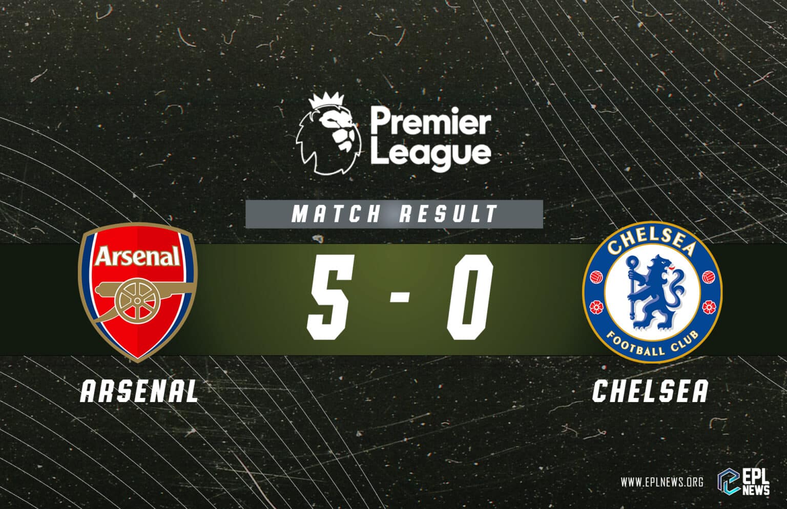 Relatório Arsenal x Chelsea
