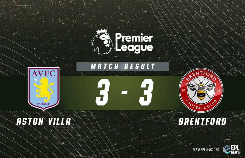 Relatório Aston Villa x Brentford