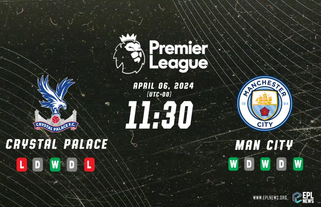Antevisão do Crystal Palace x Manchester City