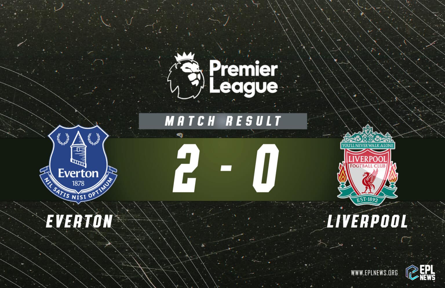 Relatório Everton x Liverpool