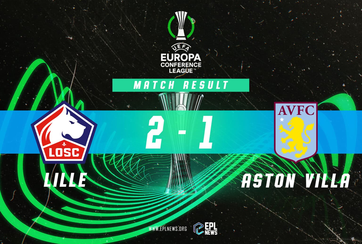Relatório Lille x Aston Villa