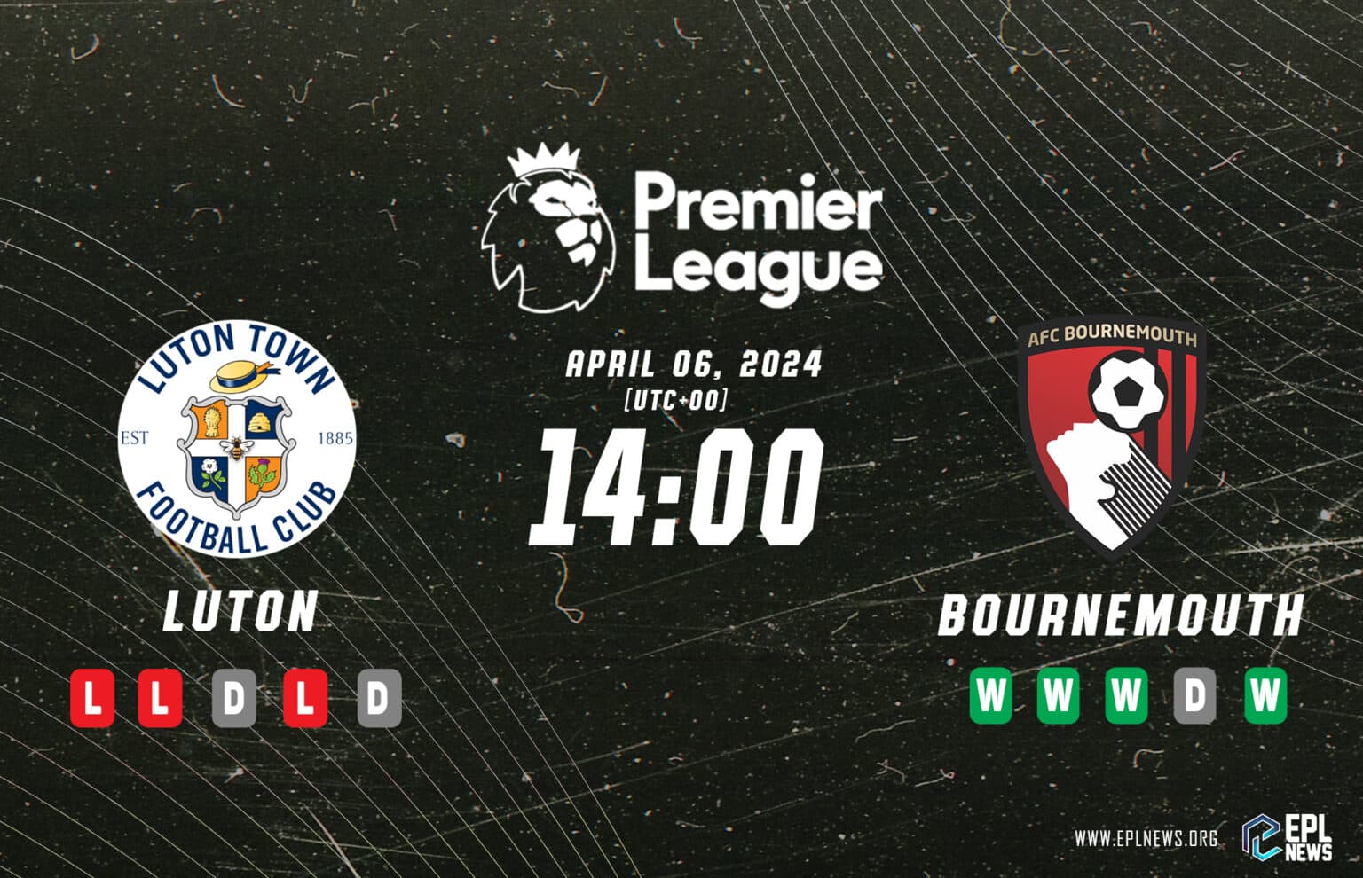 Antevisão do Luton Town vs Bournemouth