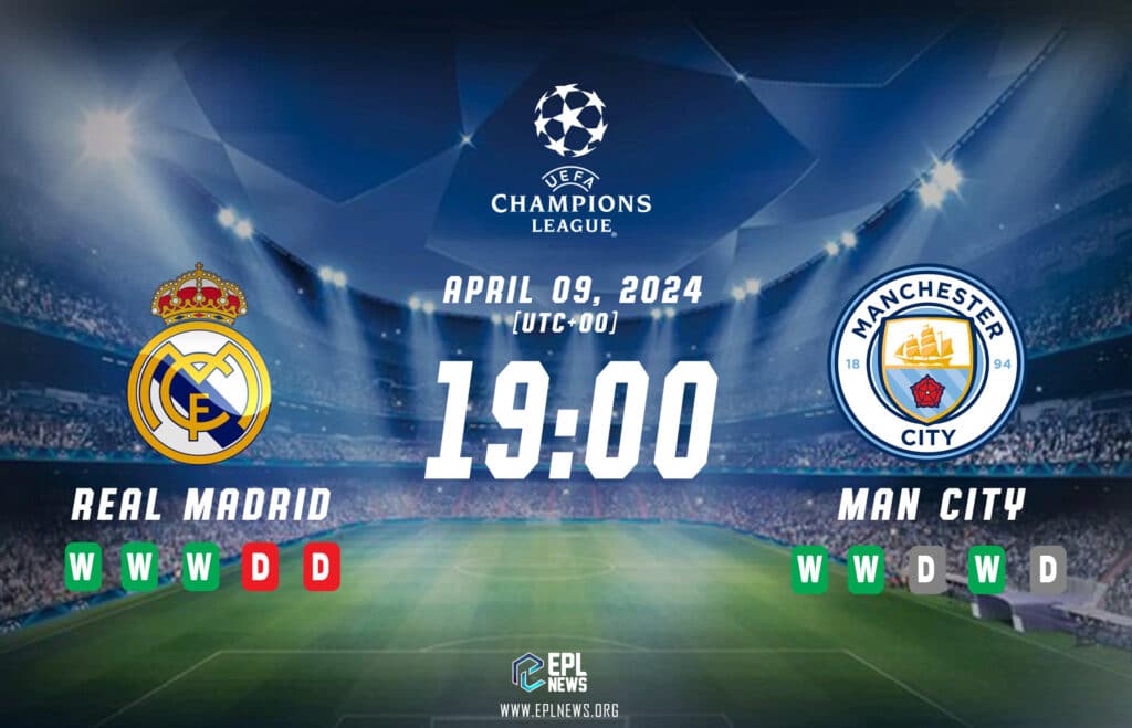 Antevisão do Real Madrid x Manchester City