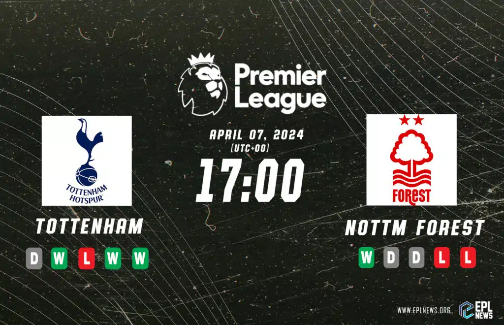 Antevisão do Tottenham vs Nottingham Forest