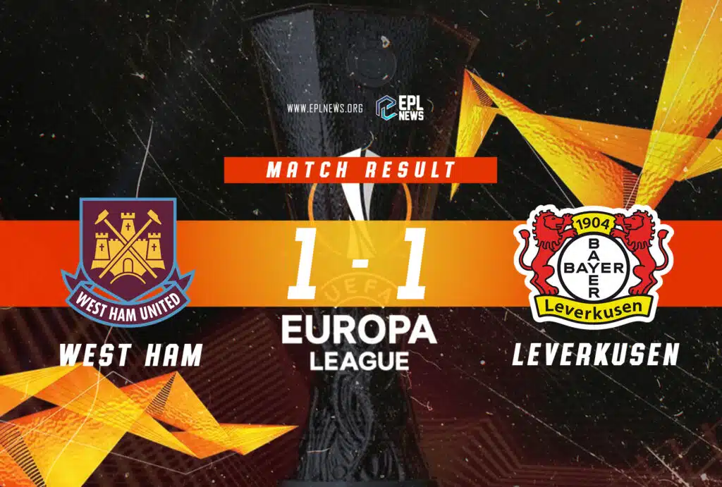 Relatório West Ham x Bayer Leverkusen