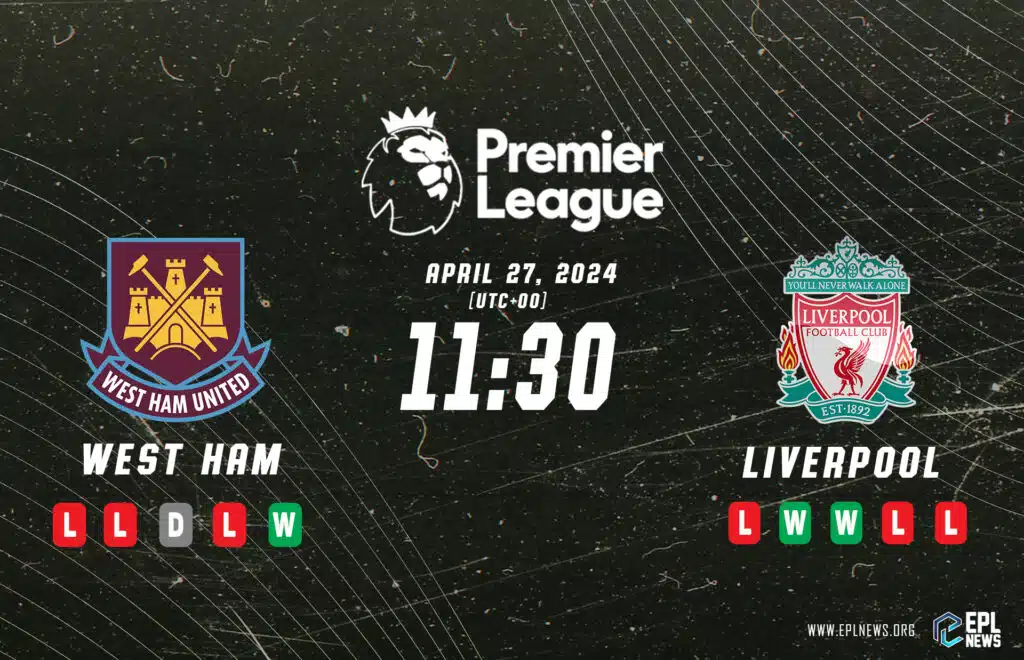 Antevisão do West Ham x Liverpool