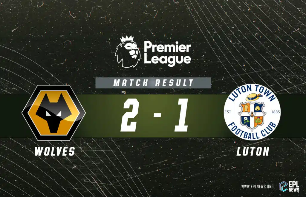 Relatório Lobos vs Luton