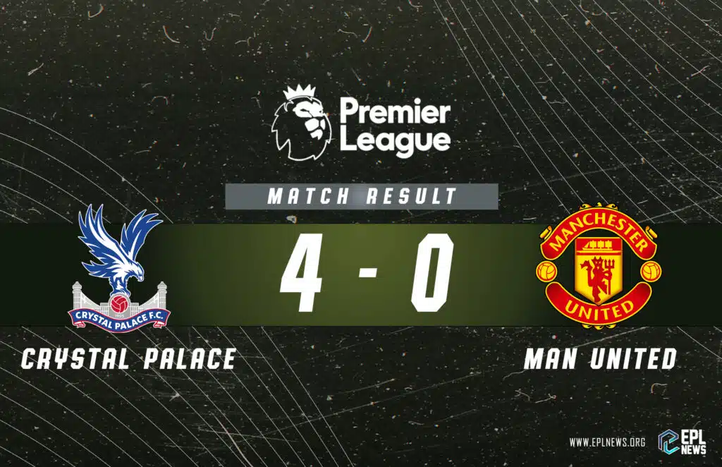 Relatório Crystal Palace x Manchester United