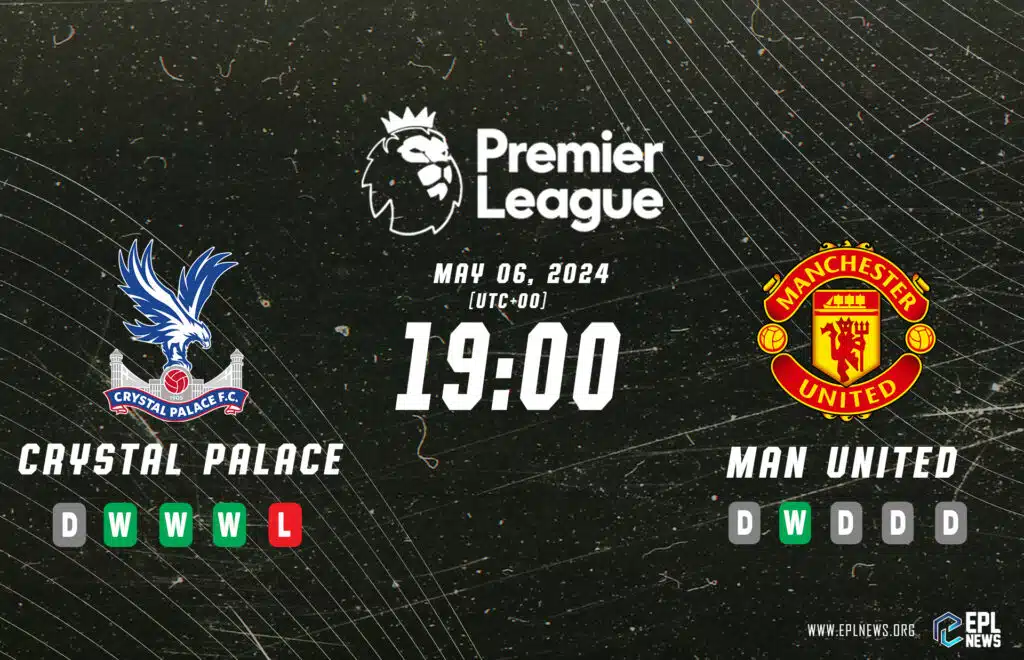 Antevisão do Crystal Palace x Manchester United