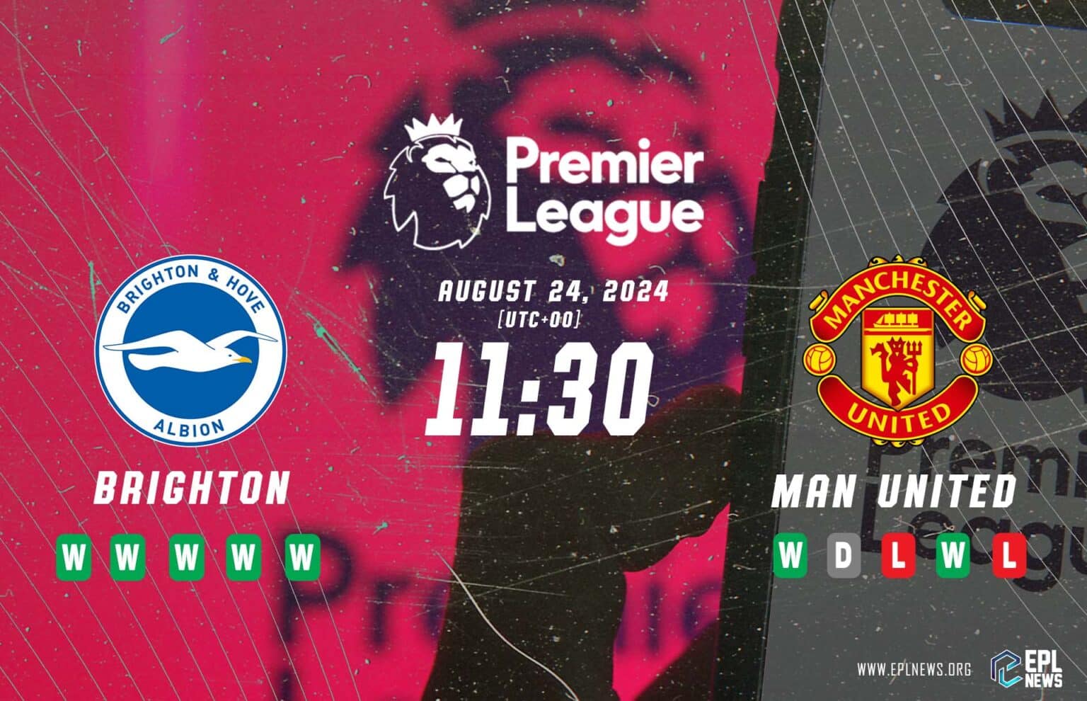 Antevisão do Brighton vs Manchester United