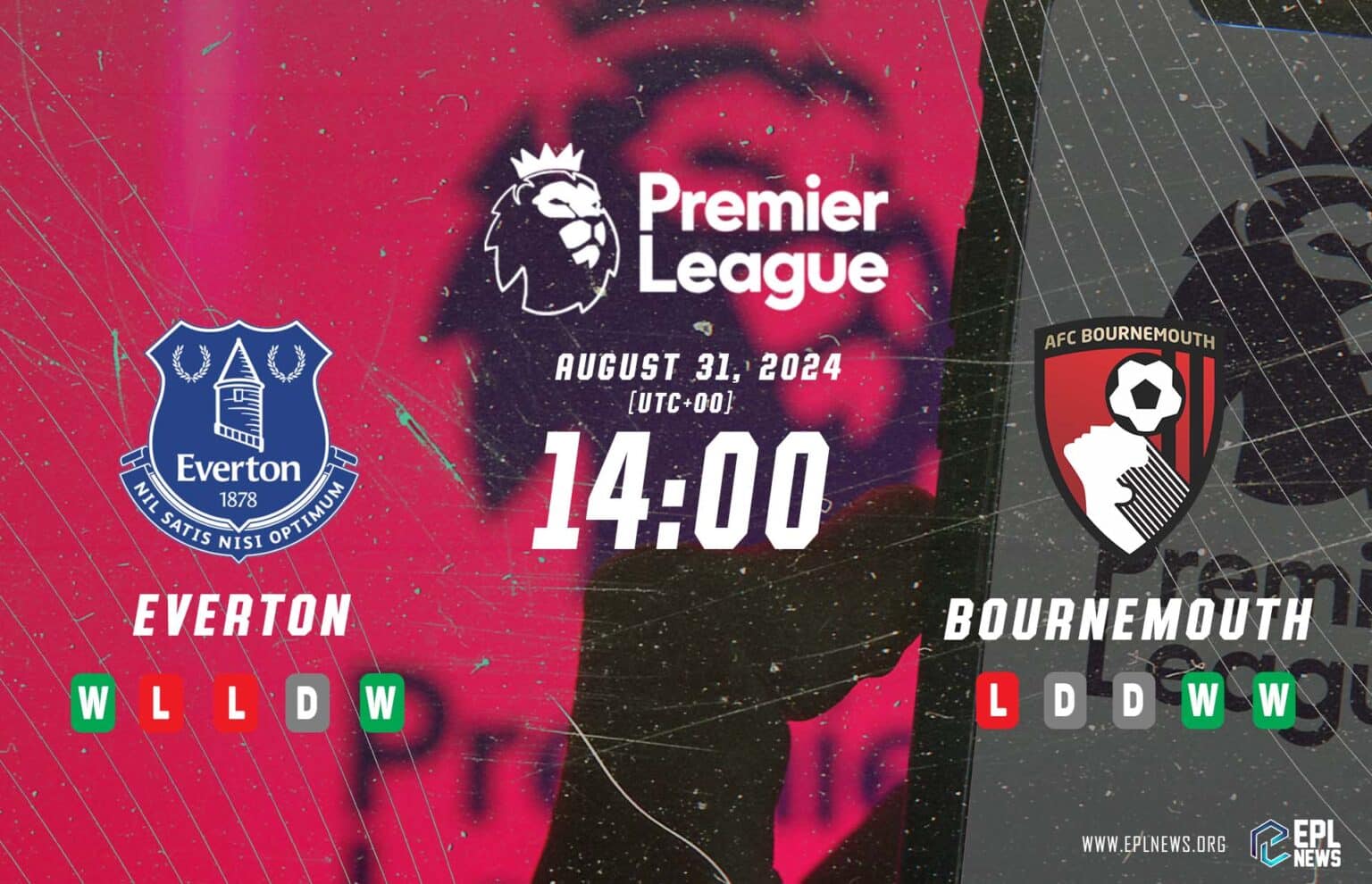 Prévia Everton x Bournemouth