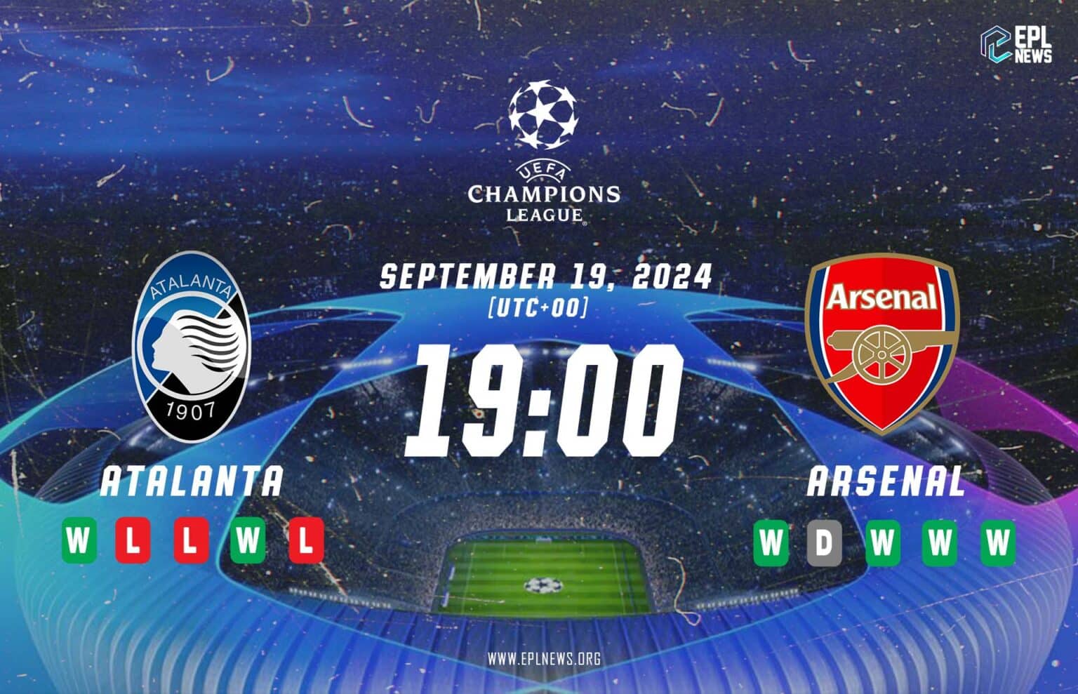 Prévia Atalanta x Arsenal