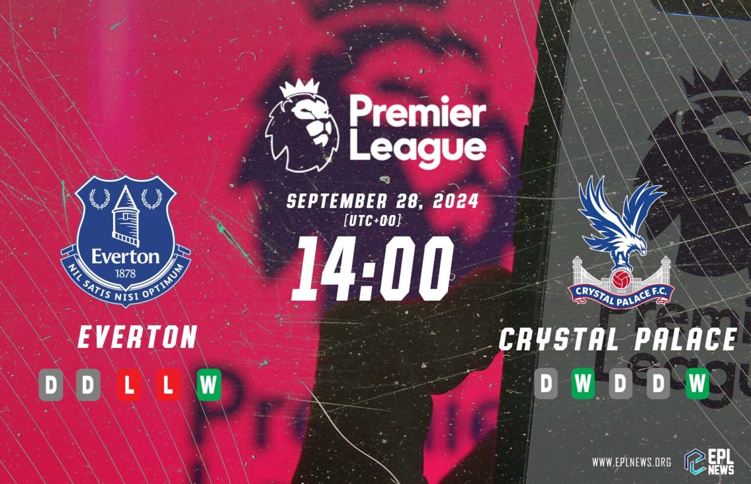 Antevisão Everton vs Crystal Palace