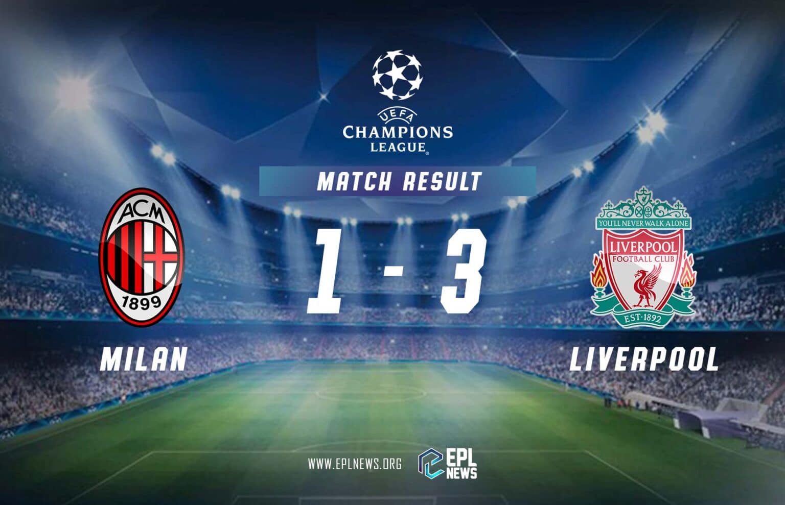 Relatório AC Milan x Liverpool