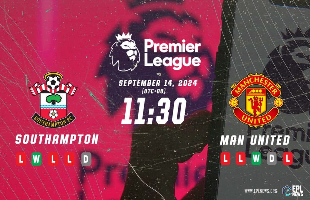 Prévia do Southampton x Manchester United