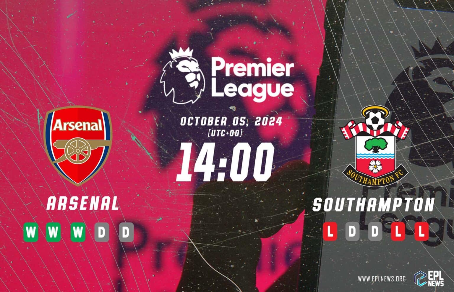 Prévia do Arsenal x Southampton