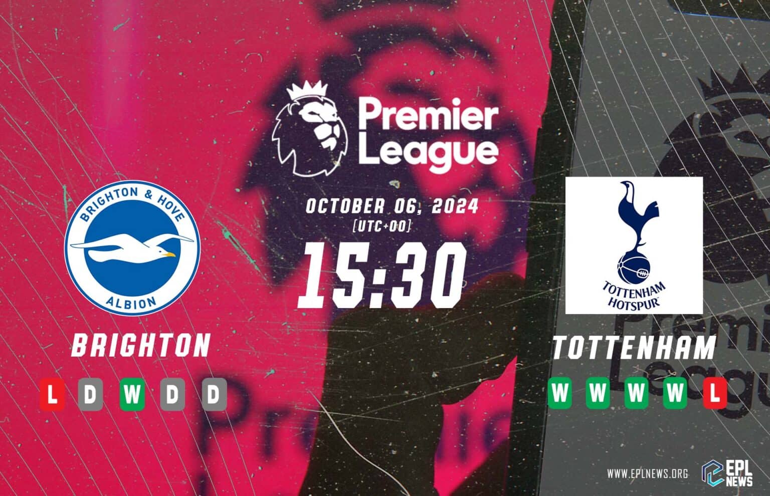 Prévia do Brighton x Tottenham