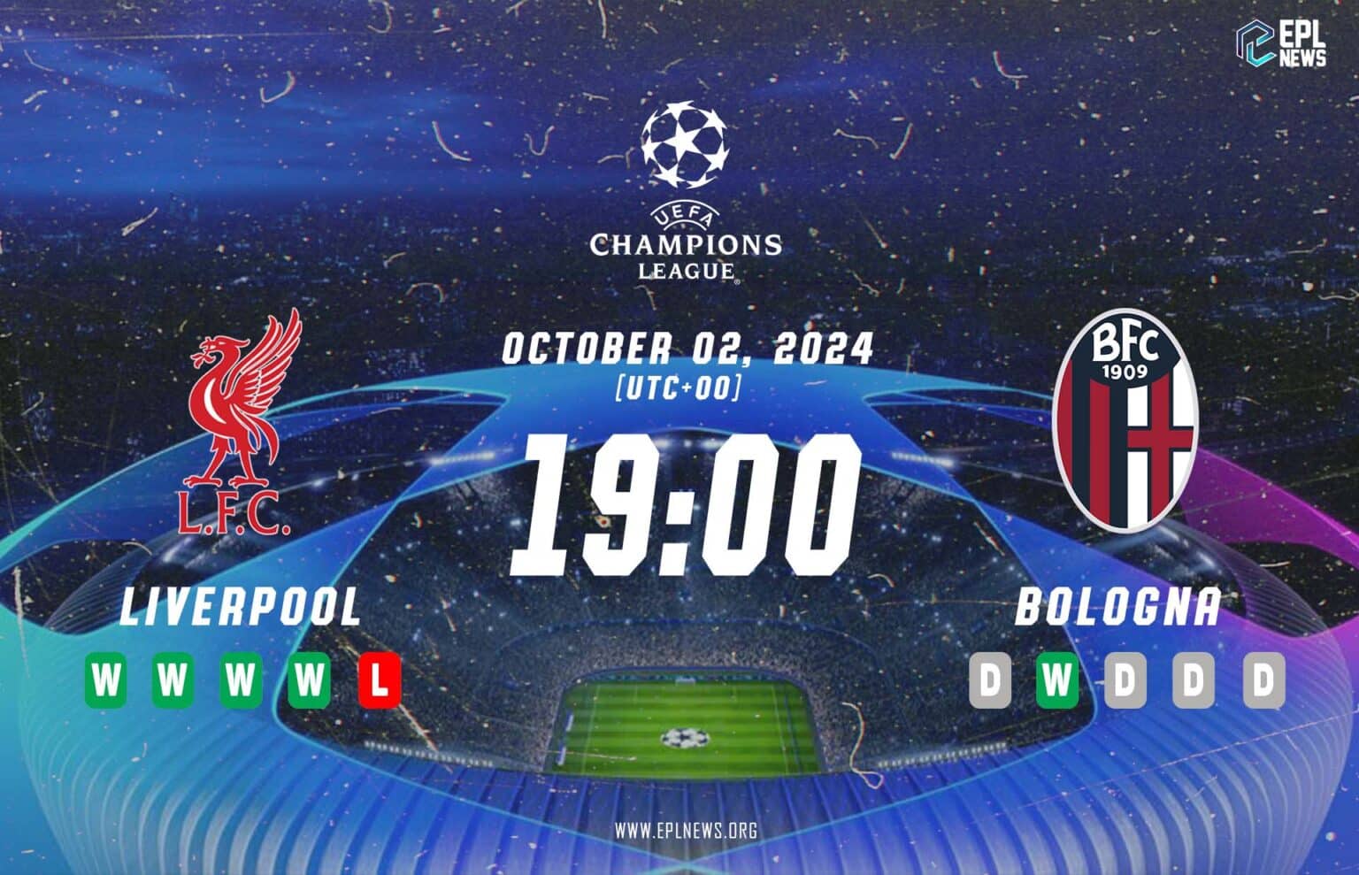 Prévia do Liverpool x Bologna