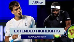 Destaques Destaques estendidos: Cobolli e Tiafoe batalham na final de Acapulco