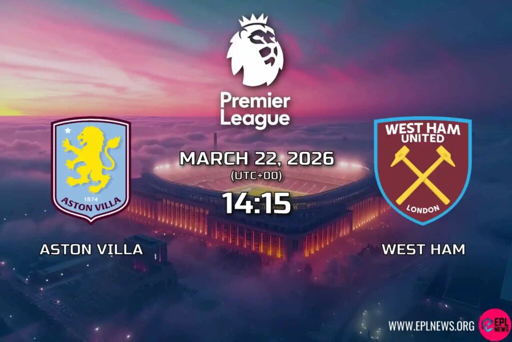 Antevisão do Aston Villa x West Ham: Será que os Hammers conseguirão tirar vantagem da ressaca europeia do Villa?