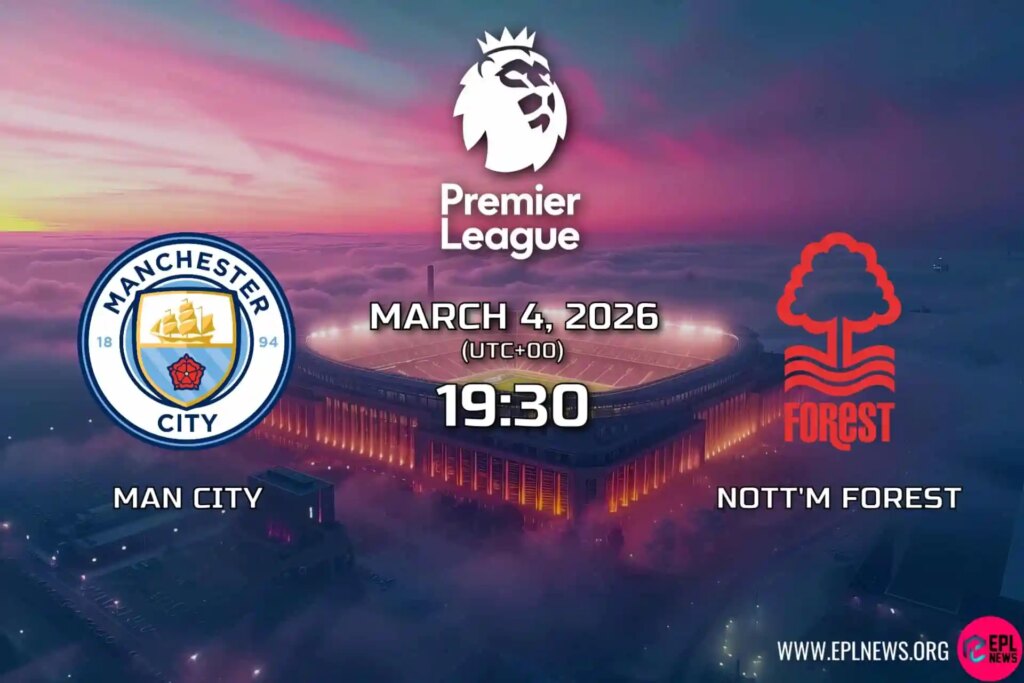 Antevisão do Manchester City x Nottingham Forest: os homens de Pereira enfrentam um teste severo no Etihad