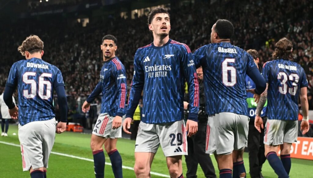 Recapitulação da Liga dos Campeões: Arsenal ataca tarde para vitória histórica em Portugal